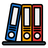 Tokos iratrendezők színes